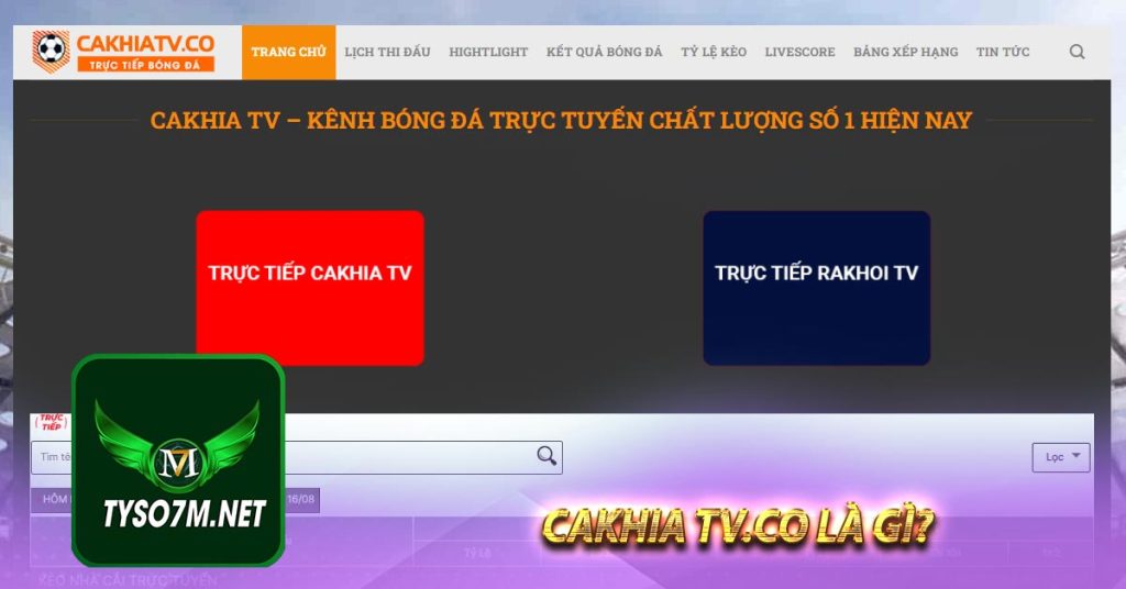 Cakhia tv.co là gì?